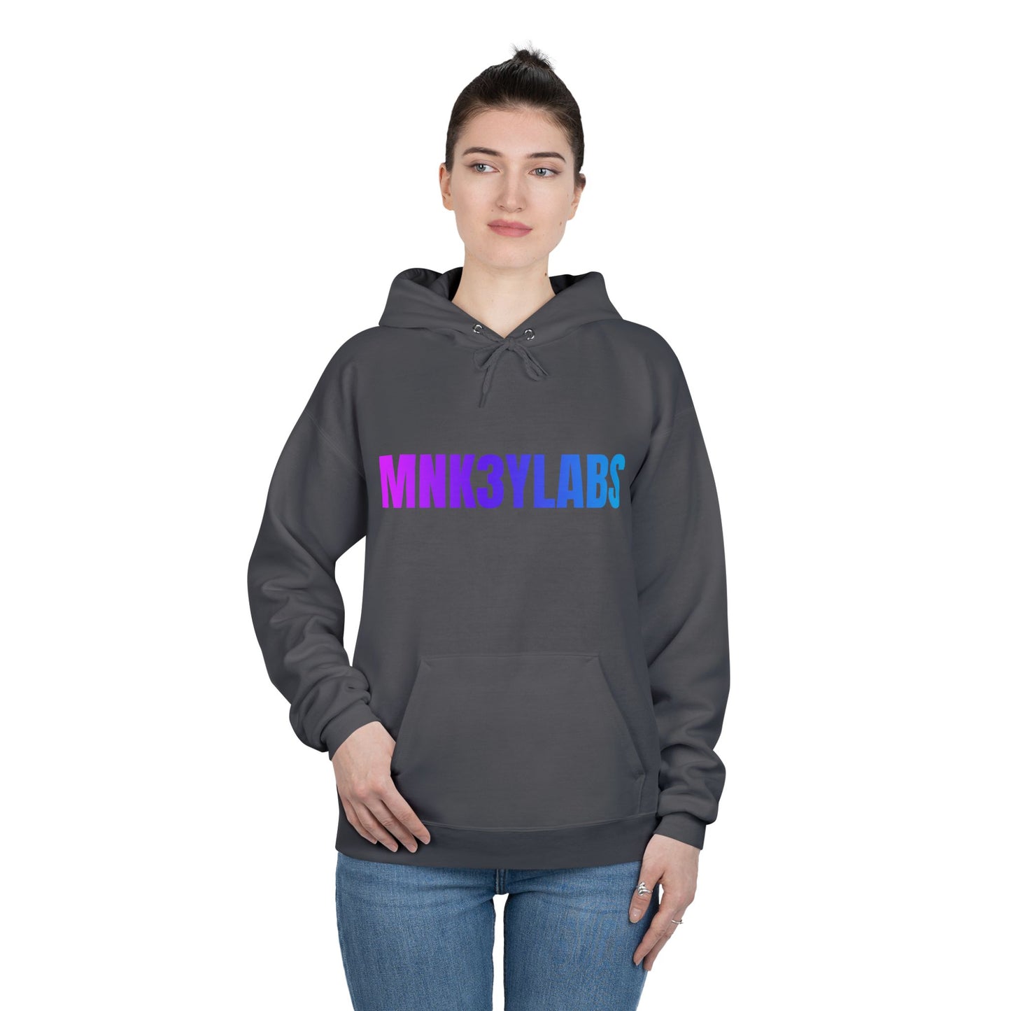 MNK3YLABS Colour Gradient / Logo Hoodie.