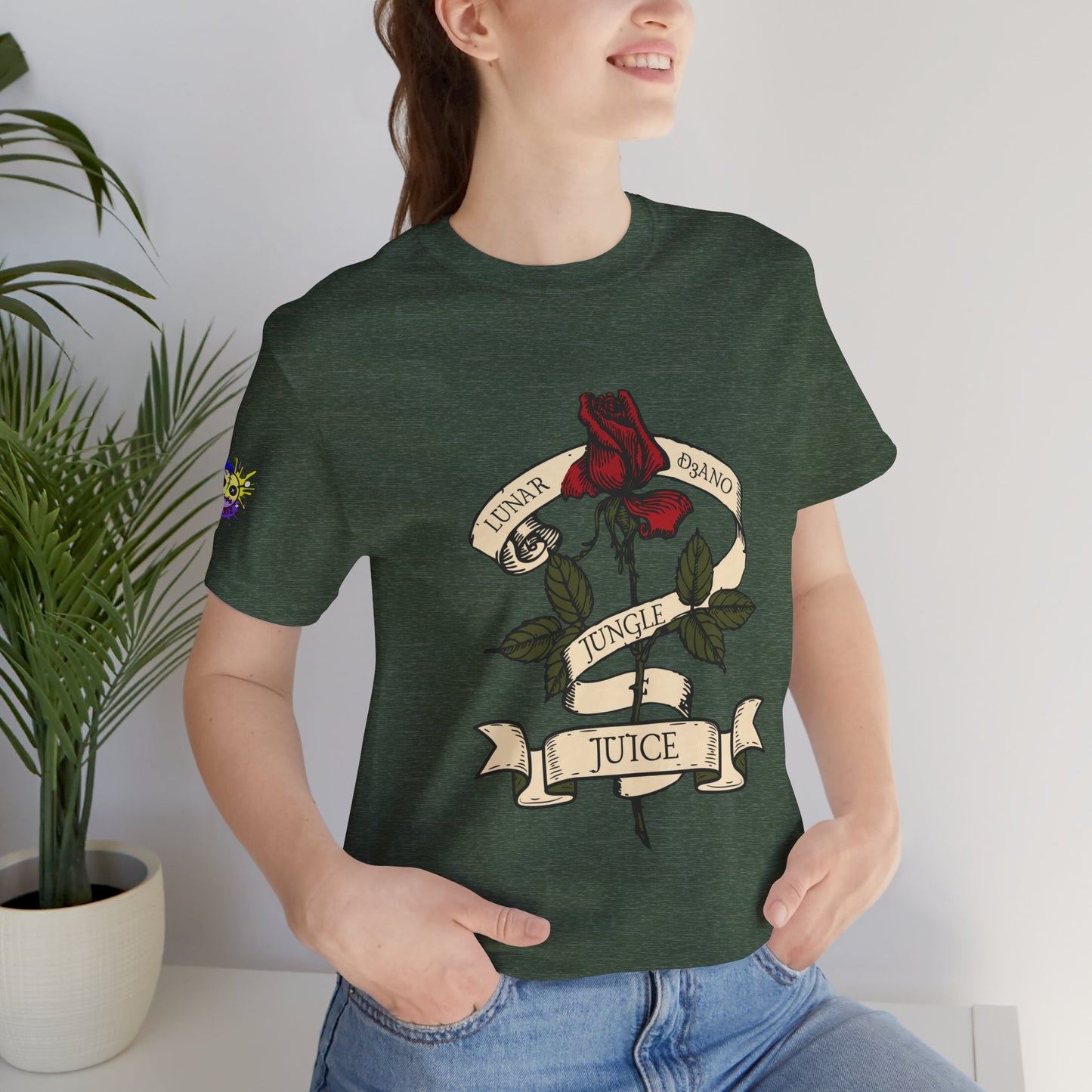 Jungle Juice Classic Tattoo Design Unisex Tee