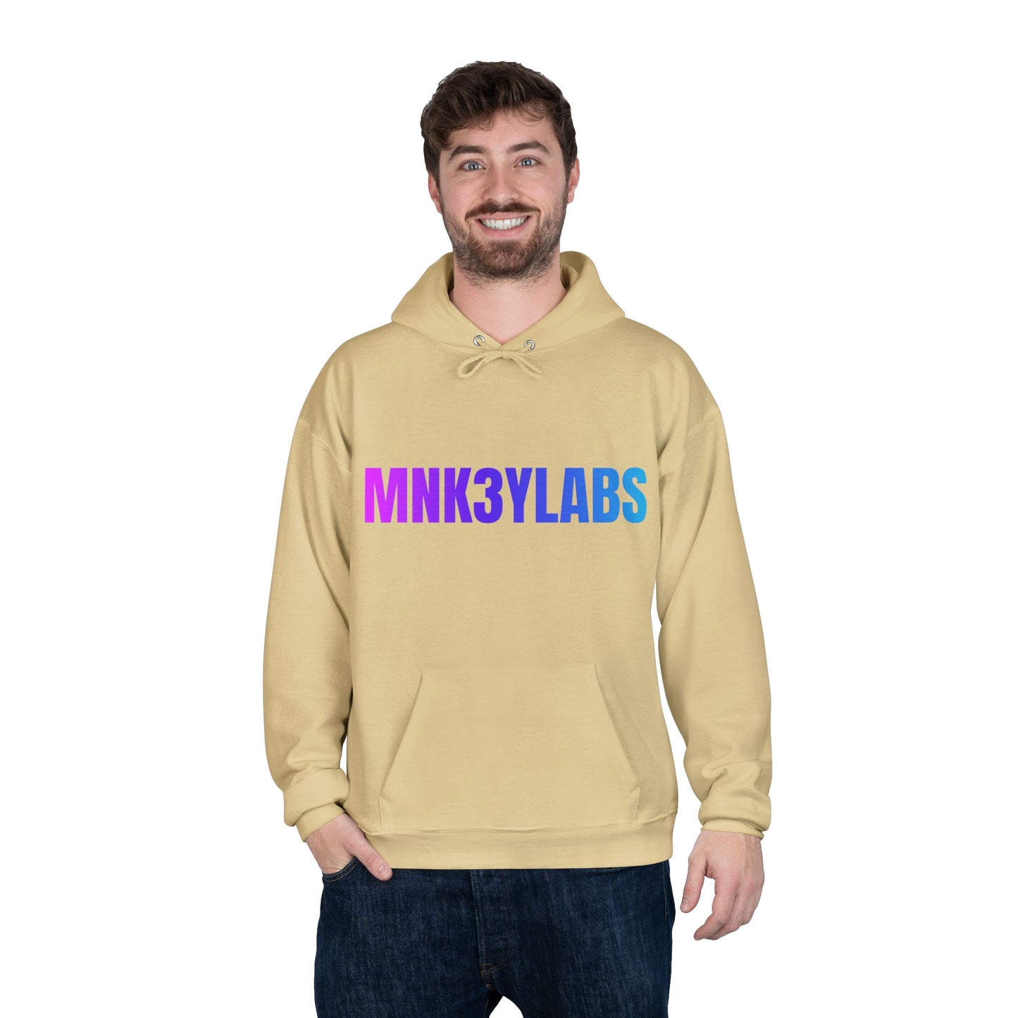 MNK3YLABS Colour Gradient / Logo Hoodie.