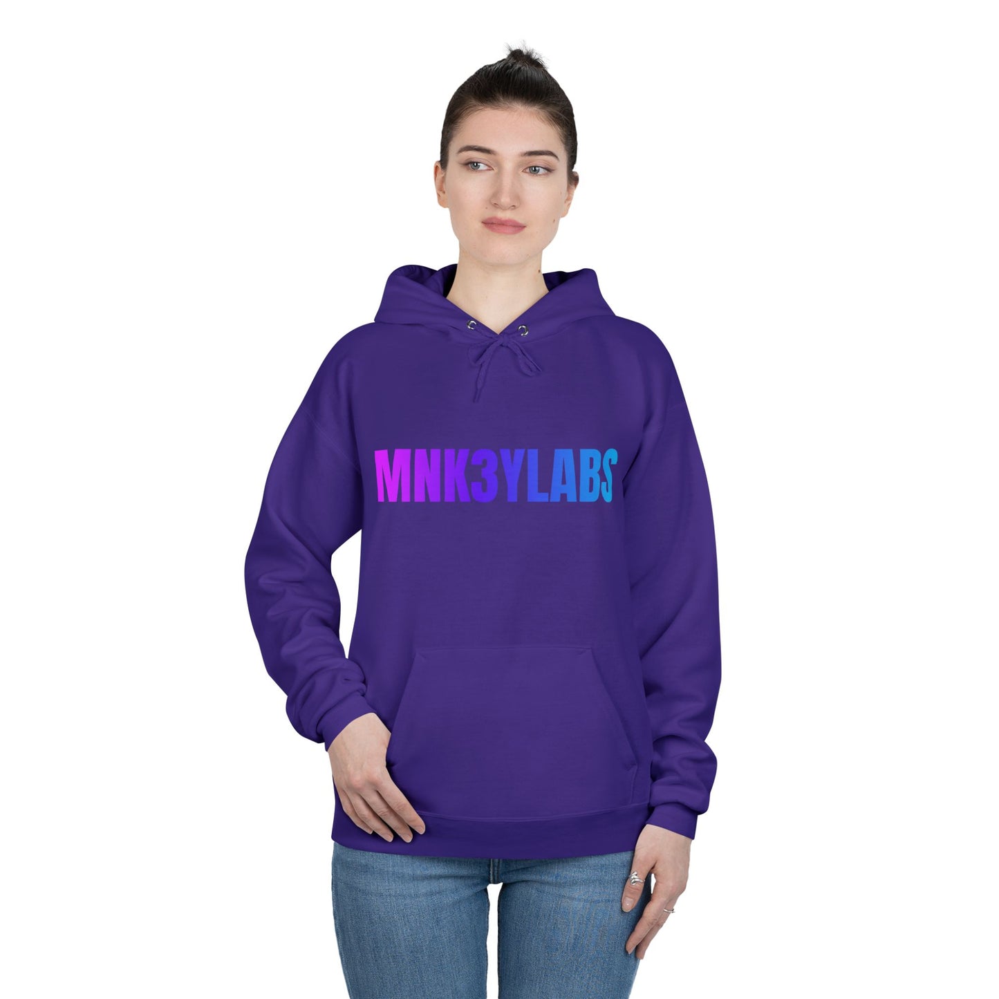 MNK3YLABS Colour Gradient / Logo Hoodie.