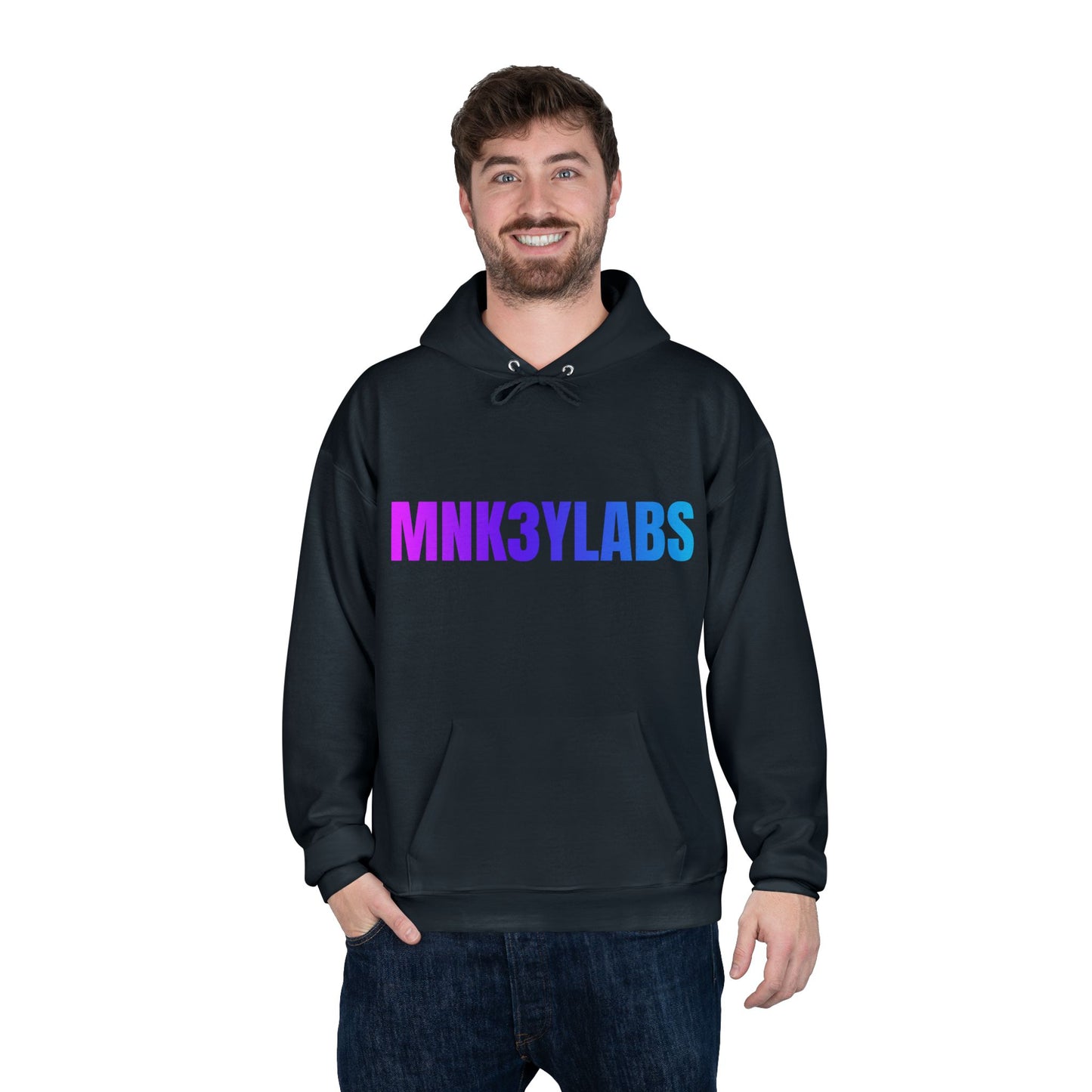 MNK3YLABS Colour Gradient / Logo Hoodie.
