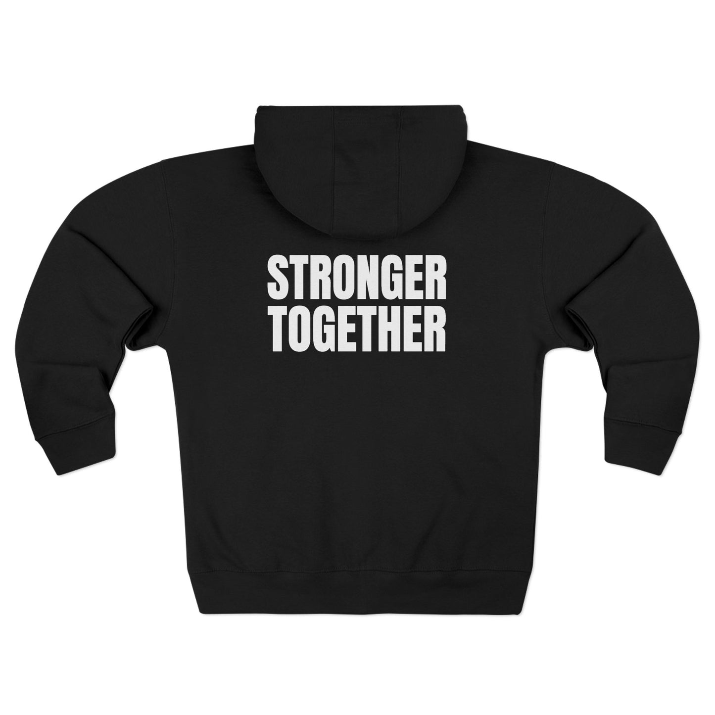 MNK3YS Stronger Together Unisex Zip Hoodie