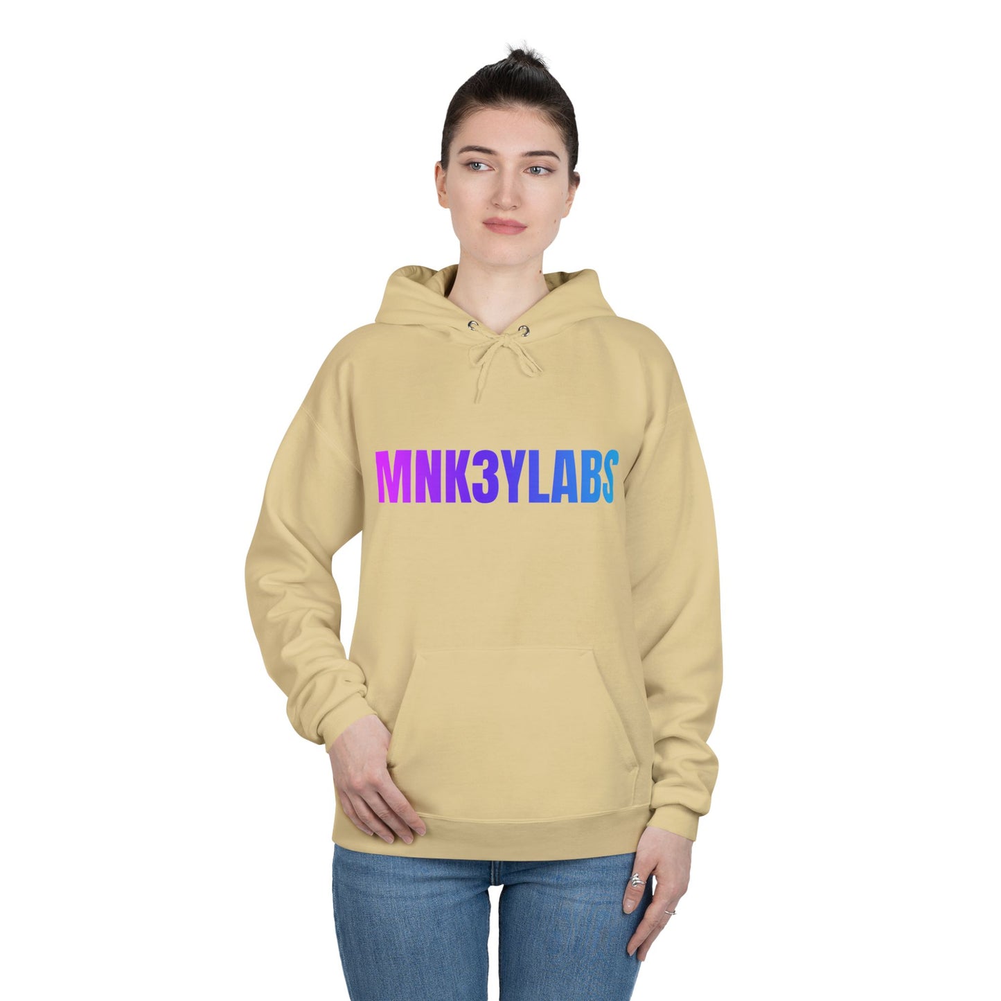 MNK3YLABS Colour Gradient / Logo Hoodie.