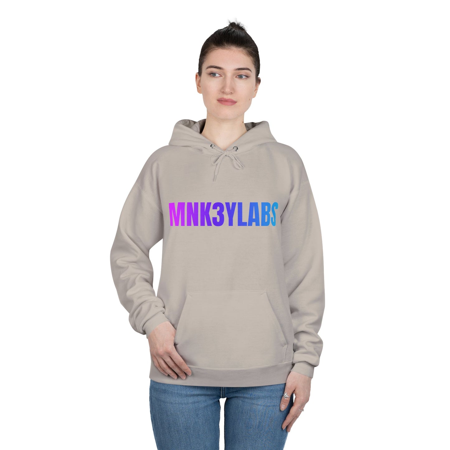 MNK3YLABS Colour Gradient / Logo Hoodie.