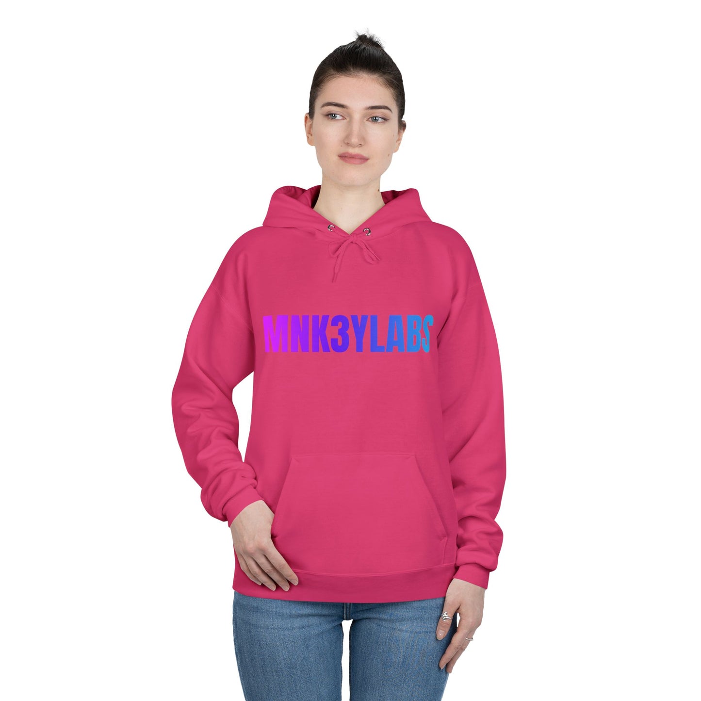 MNK3YLABS Colour Gradient / Logo Hoodie.