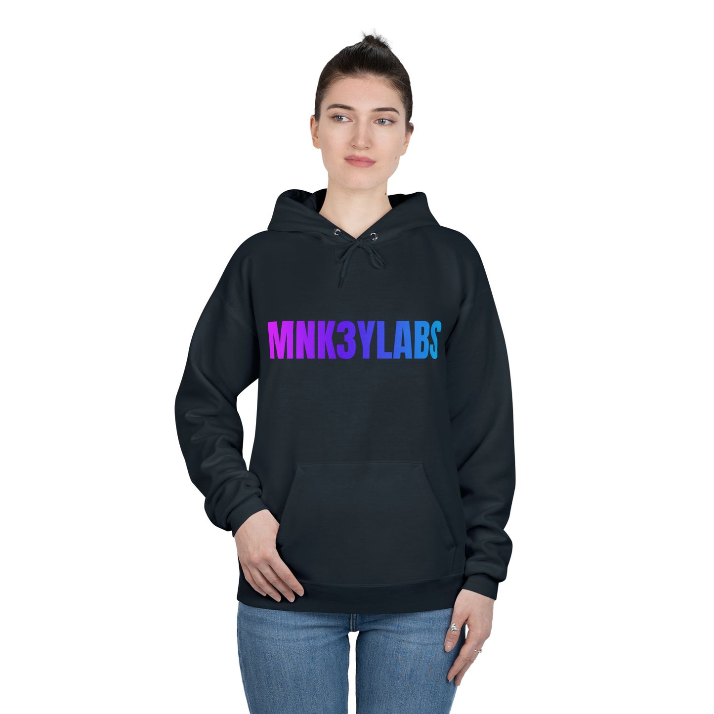 MNK3YLABS Colour Gradient / Logo Hoodie.