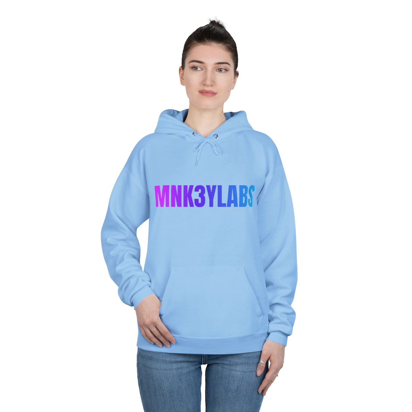 MNK3YLABS Colour Gradient / Logo Hoodie.