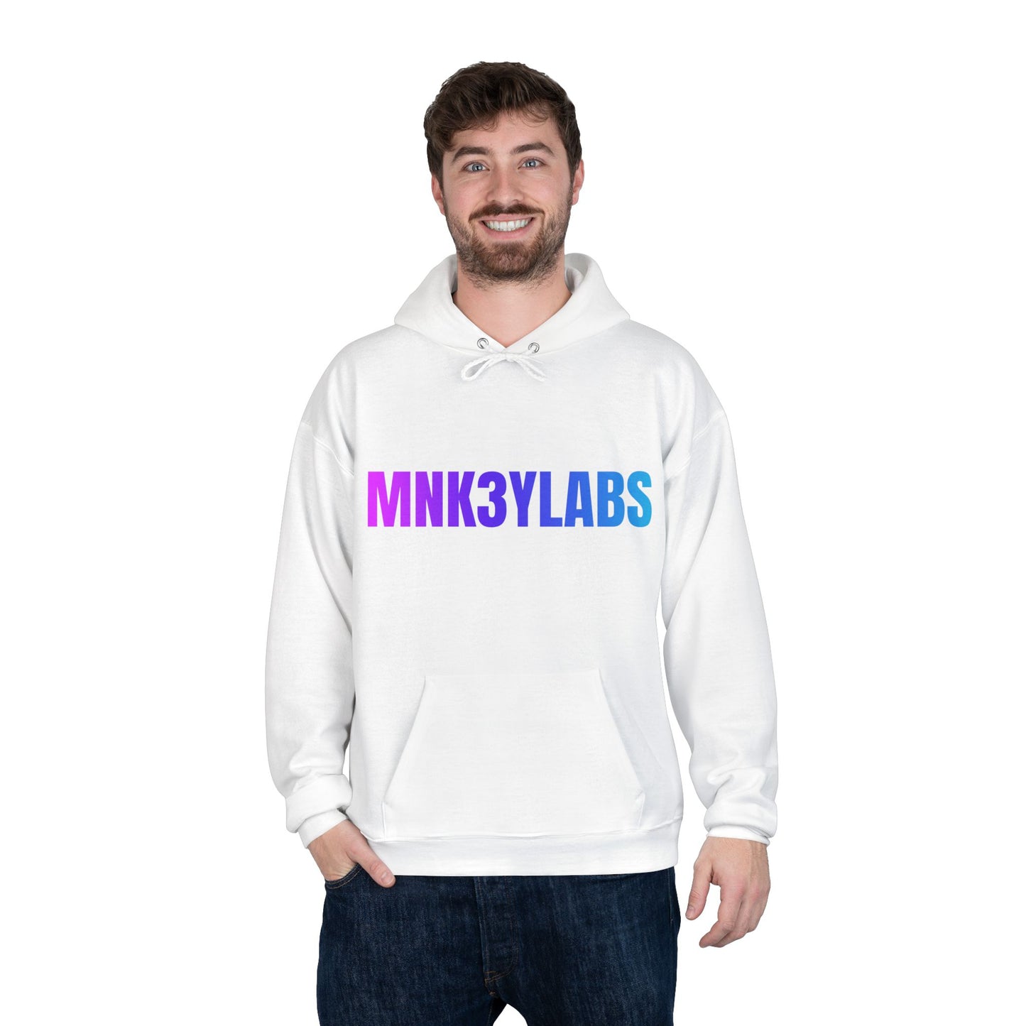 MNK3YLABS Colour Gradient / Logo Hoodie.