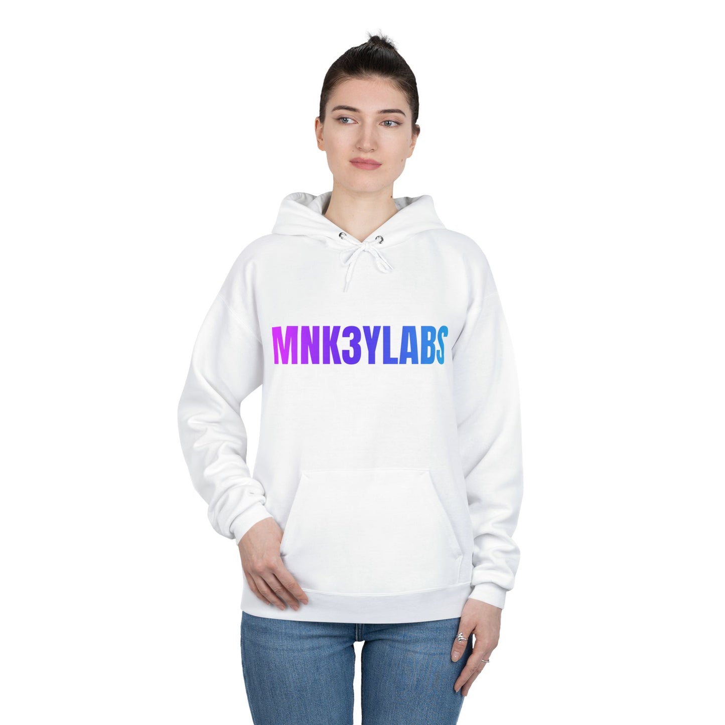 MNK3YLABS Colour Gradient / Logo Hoodie.