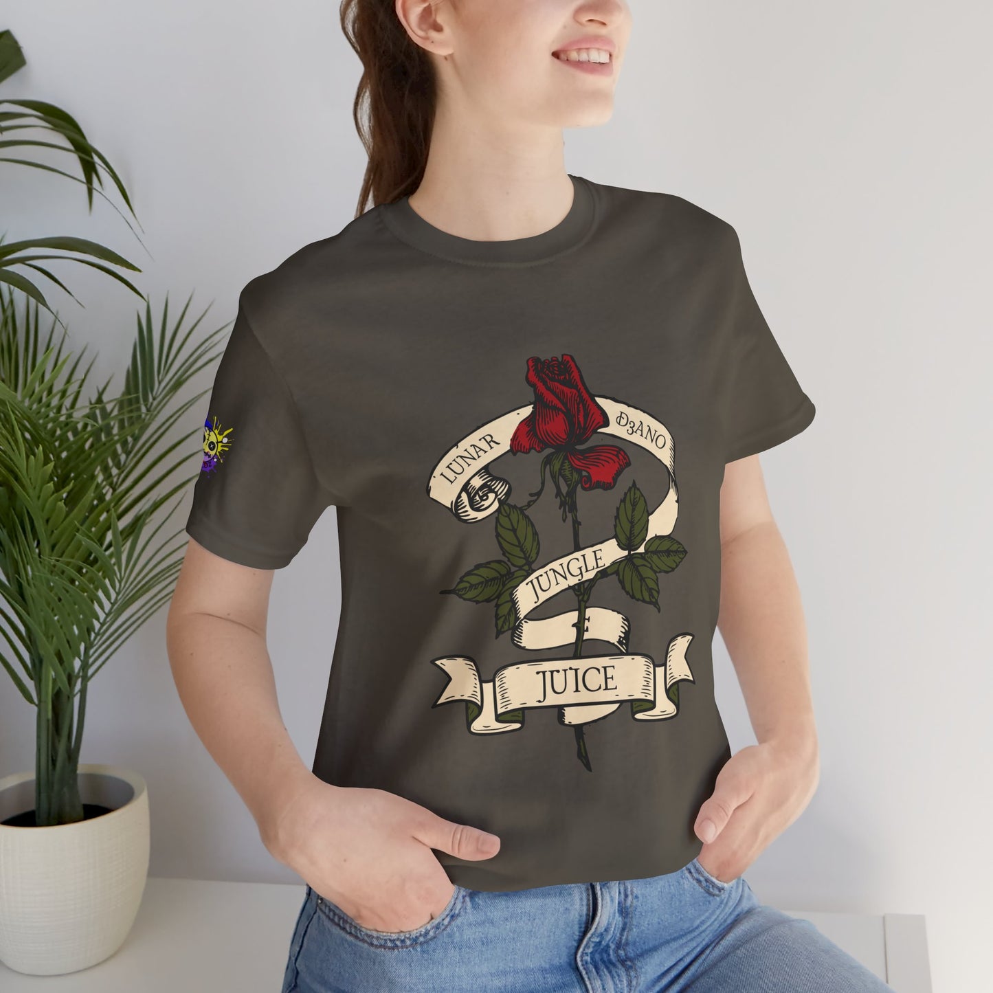 Jungle Juice Classic Tattoo Design Unisex Tee