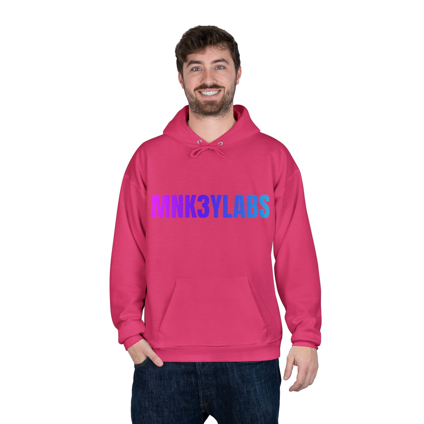 MNK3YLABS Colour Gradient / Logo Hoodie.