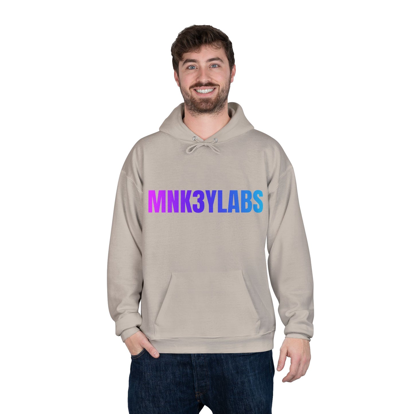 MNK3YLABS Colour Gradient / Logo Hoodie.