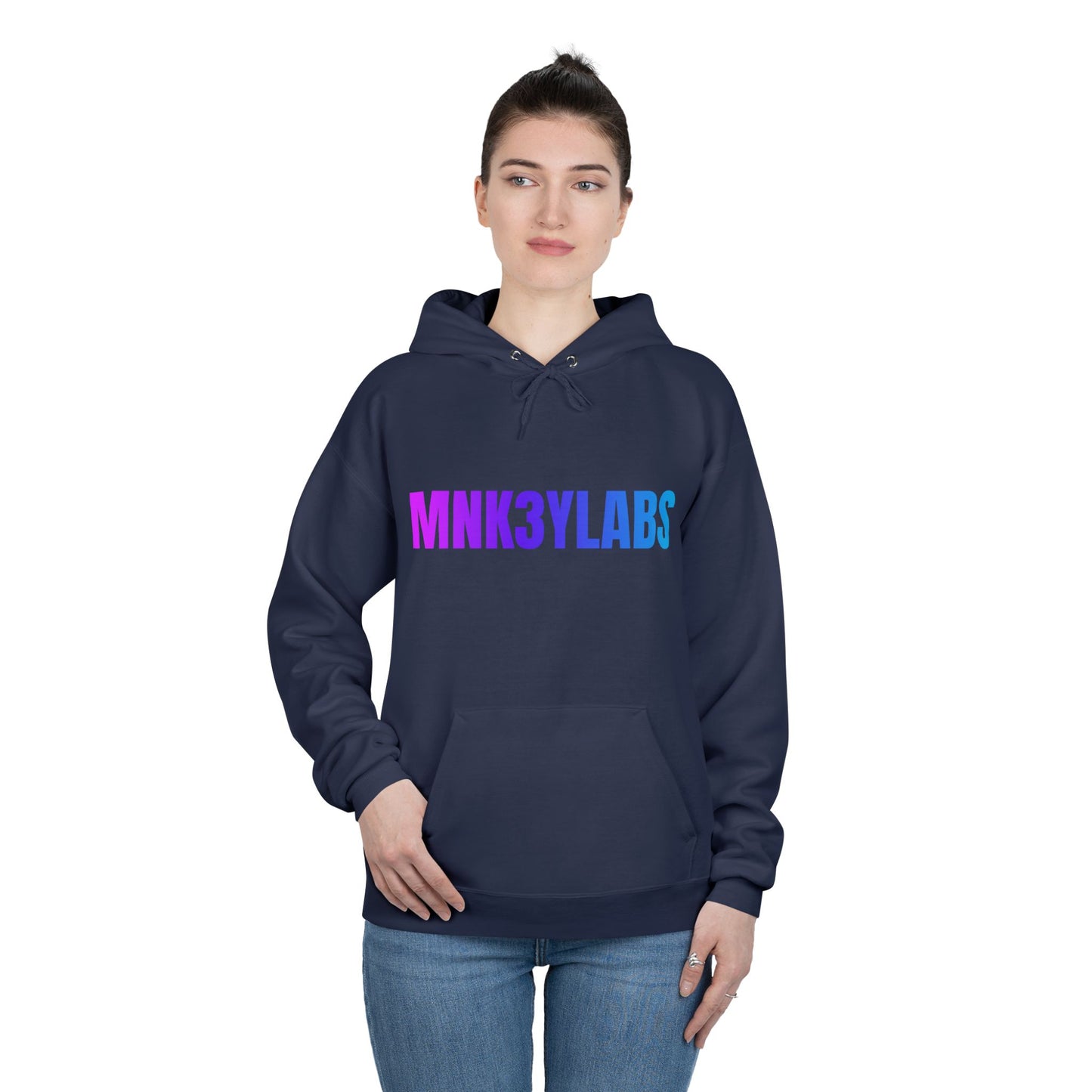 MNK3YLABS Colour Gradient / Logo Hoodie.