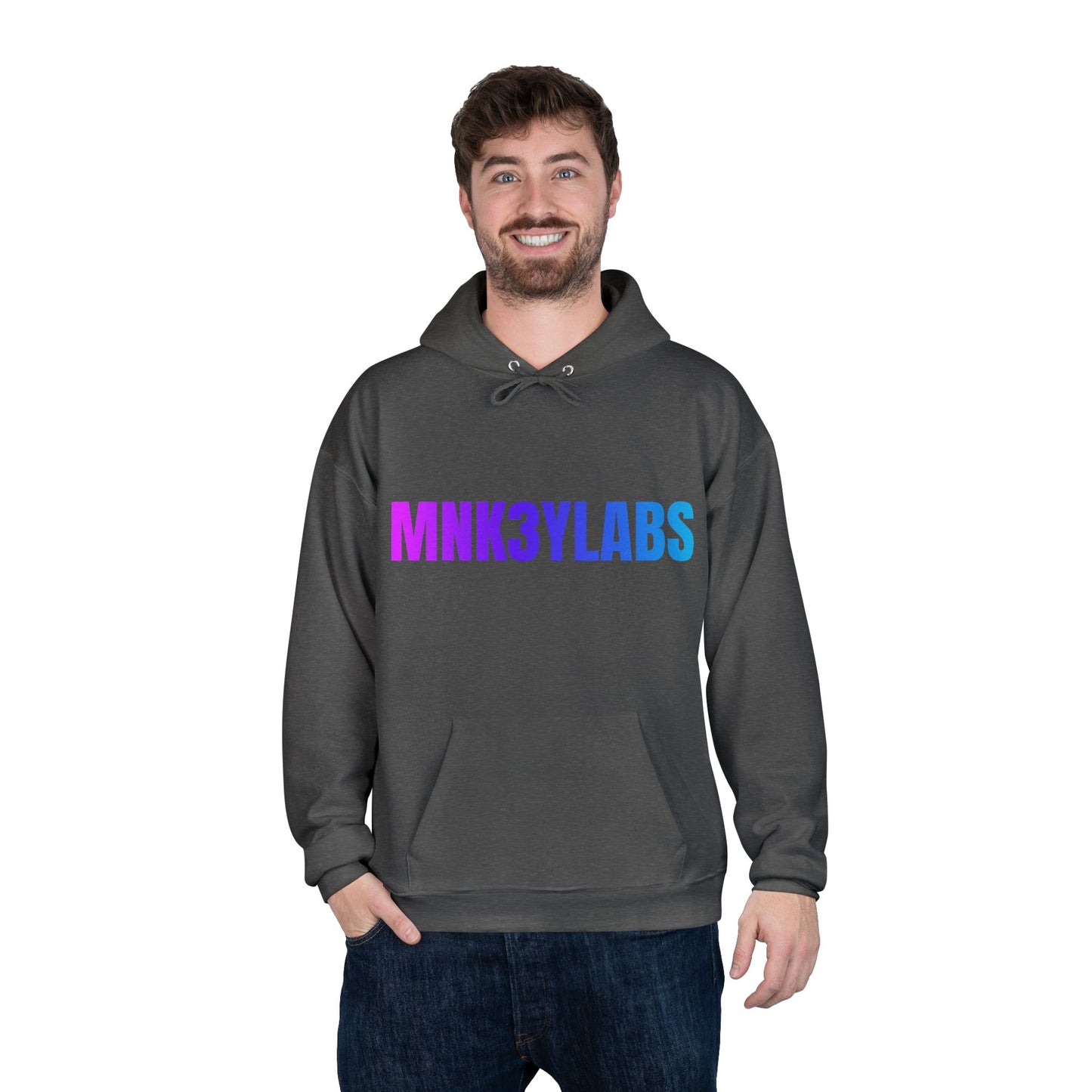 MNK3YLABS Colour Gradient / Logo Hoodie.