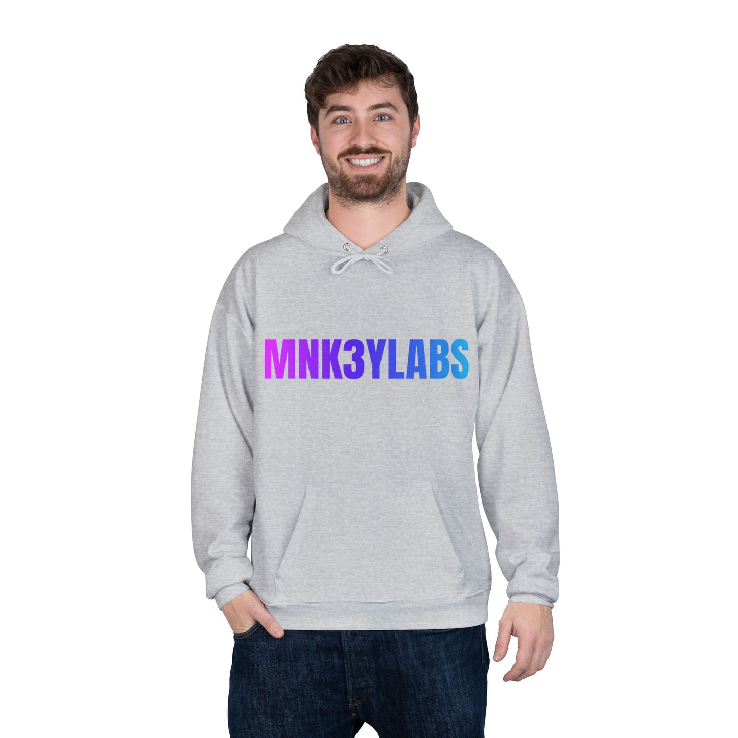 MNK3YLABS Colour Gradient / Logo Hoodie.