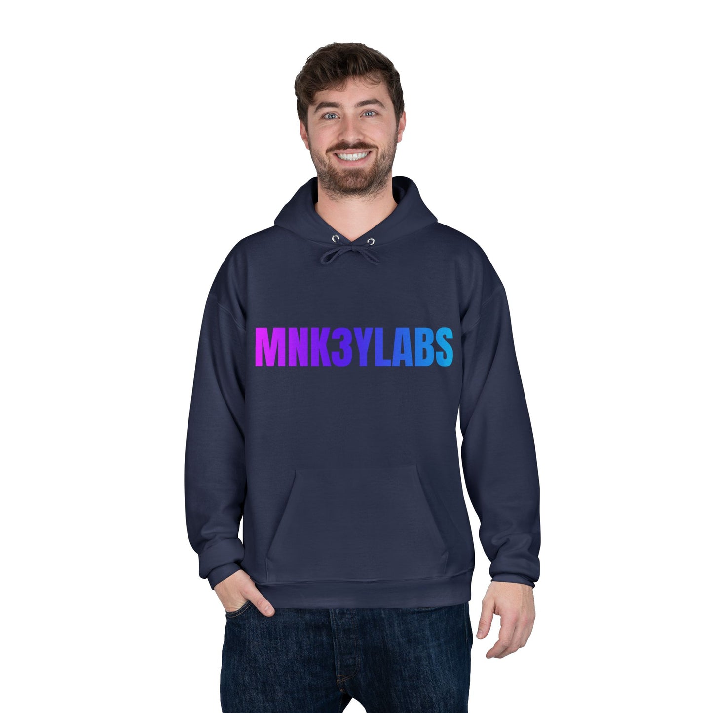 MNK3YLABS Colour Gradient / Logo Hoodie.